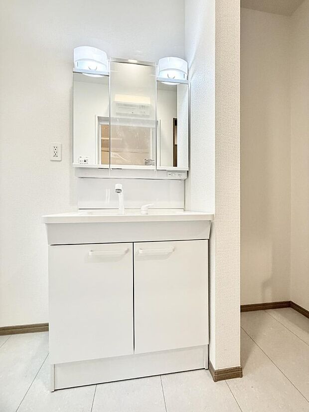 ■朝の準備がスムーズにできる広さです