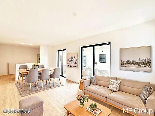 ■シンプルだけど贅沢、大切な人と過ごす心がほどける空間