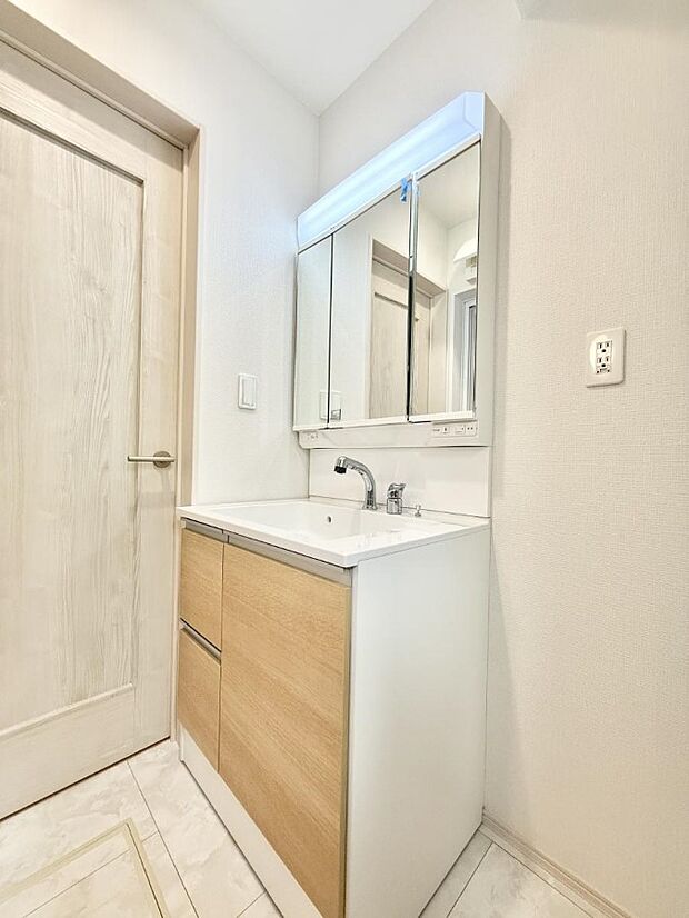 ■朝の準備がスムーズにできる広さです