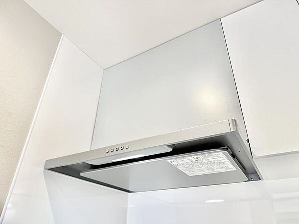 ■調理時の蒸気や匂いが換気扇に誘導され、効率的に排煙ができます。