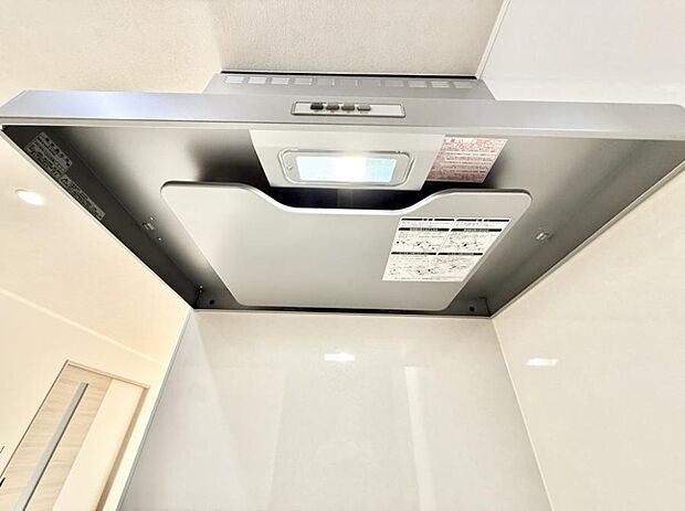 ■調理時の蒸気や匂いが換気扇に誘導され、効率的に排煙ができます。