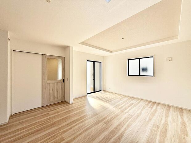 ■心落ち着く場所、ゆったり過ごせるリビング