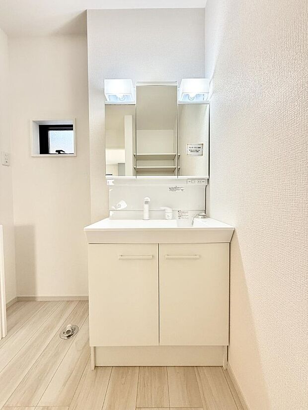 ■お洒落で清潔感のある洗面所