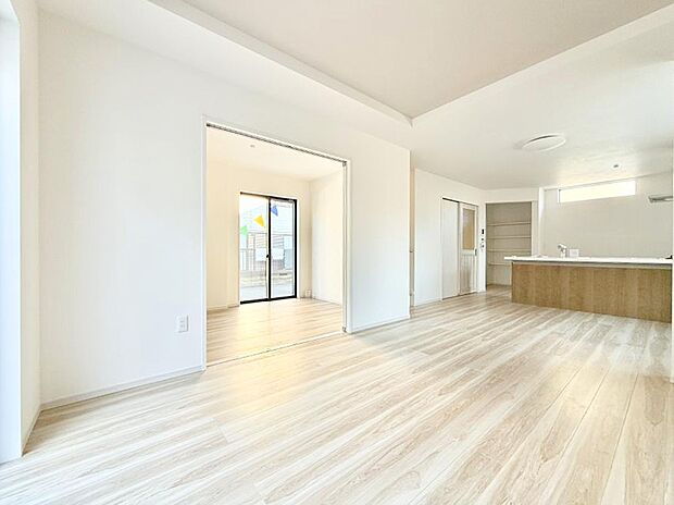 ■心落ち着く場所、ゆったり過ごせるリビング