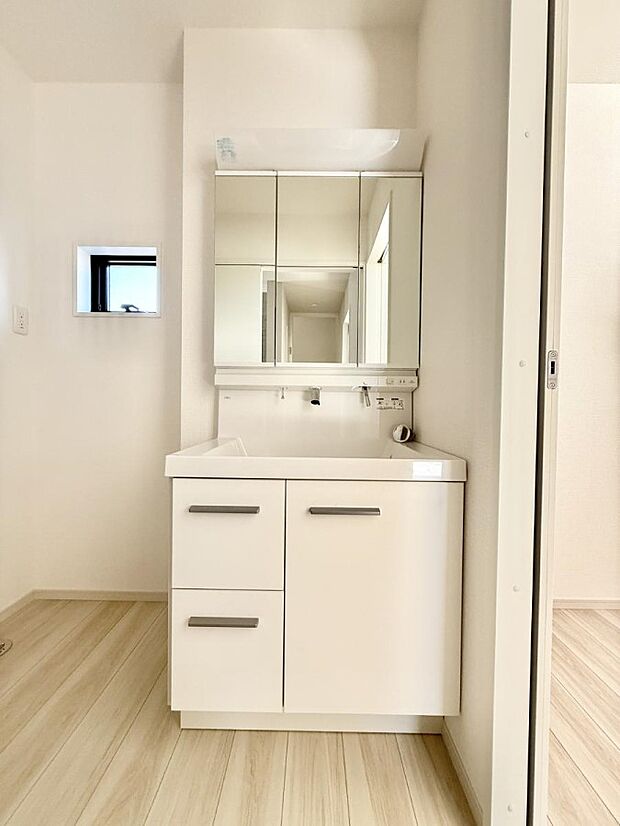 ■お洒落で清潔感のある洗面所