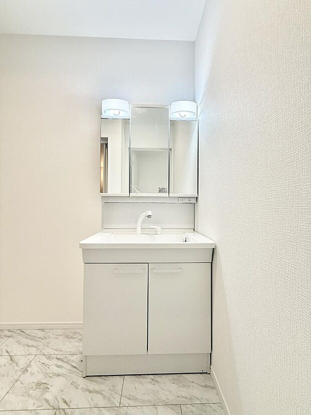 ■お洒落で清潔感のある洗面所