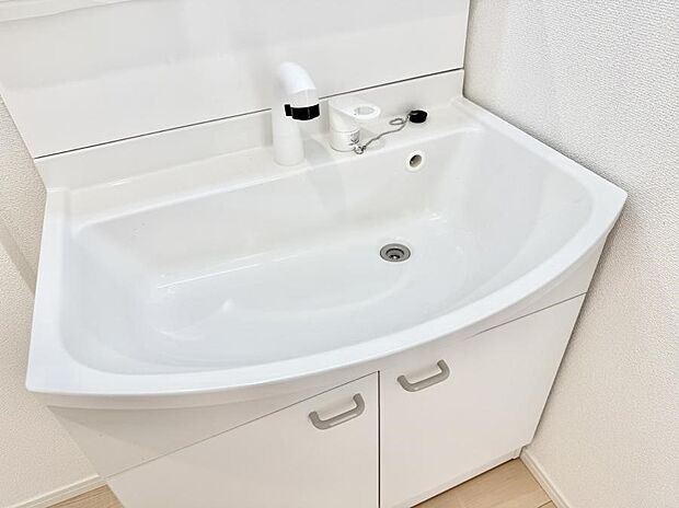 ■細かい部分まで洗いやすく便利なハンドシャワー付き