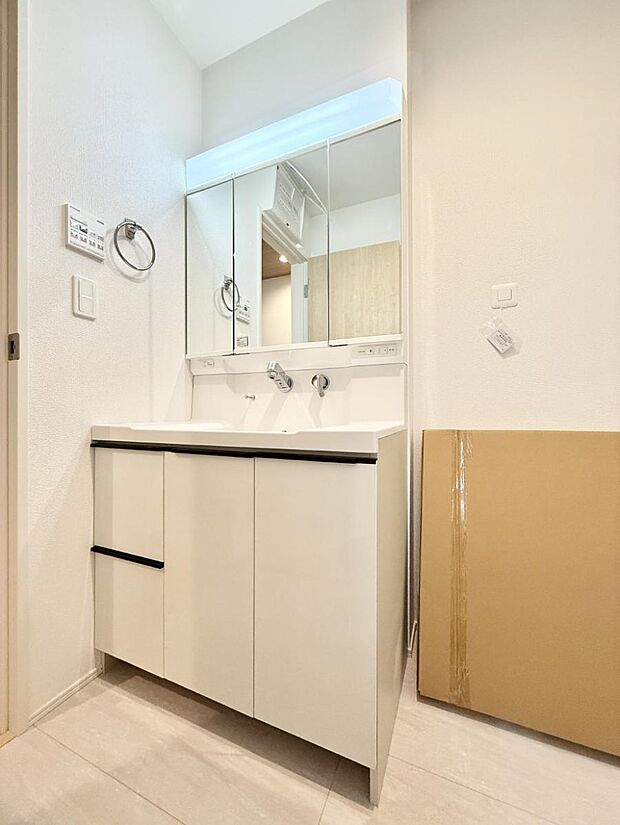 ■朝の準備がスムーズにできる広さです