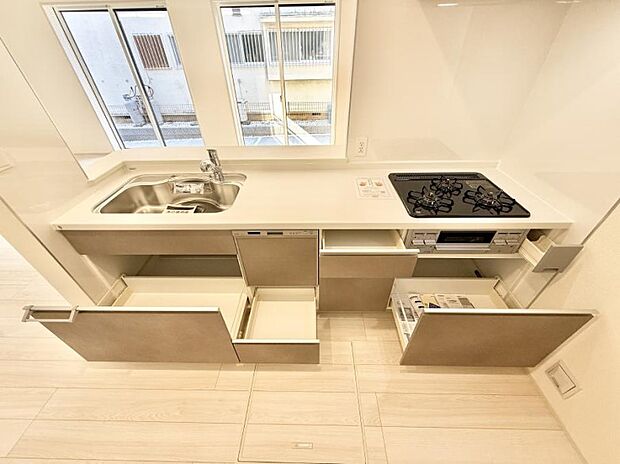 ■料理がもっと楽しくなる、快適なキッチン空間