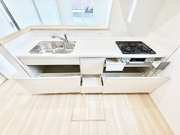 ■料理がもっと楽しくなる、快適なキッチン空間