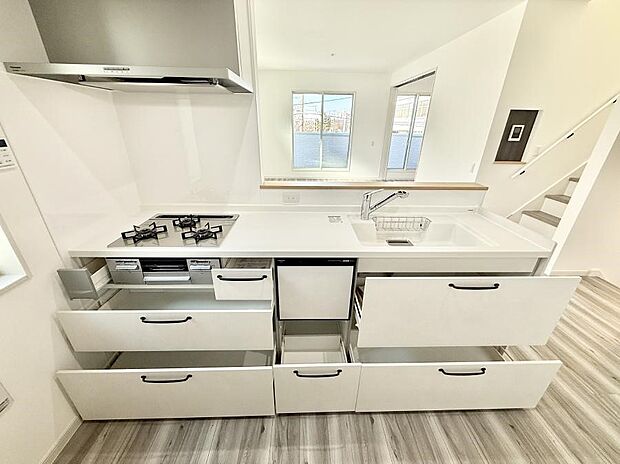 ■キレイに片付く、使いやすいキッチン