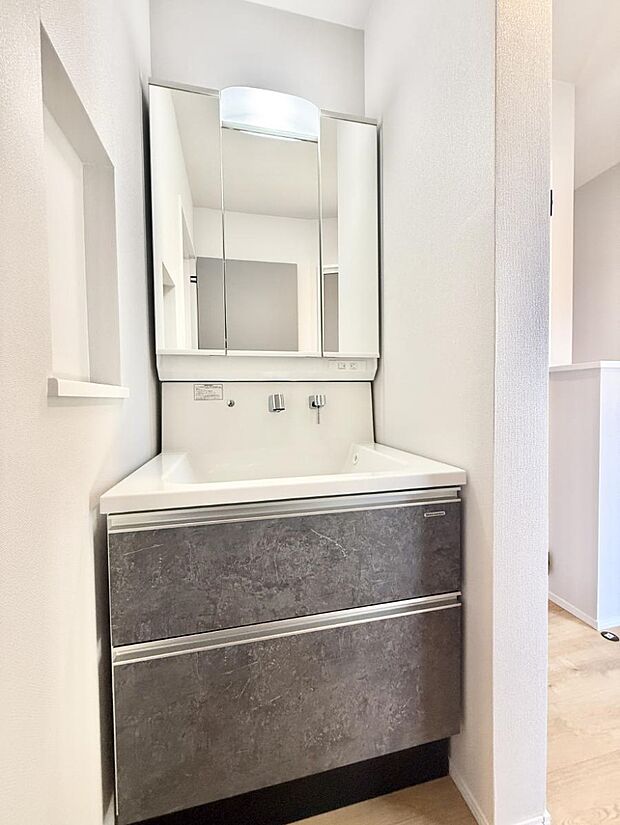 ■お洒落で清潔感のある洗面所