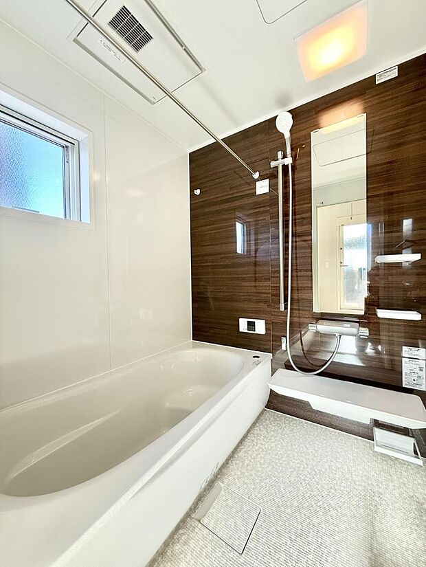 ■ゆっくり、ゆったり寛げるバスルーム