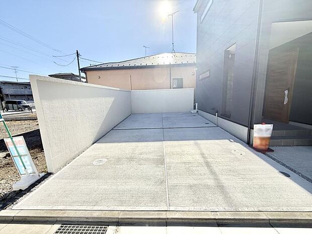 ■自宅にある駐車スペースなので安心ですね