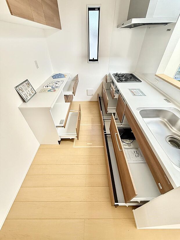 ■キレイに片付く、使いやすいキッチン