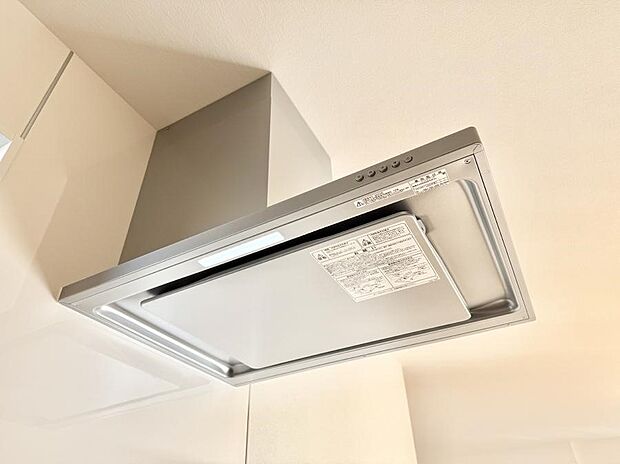■調理時の蒸気や匂いが換気扇に誘導され、効率的に排煙ができます。