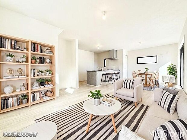 ■居心地のいい、理想のリビング