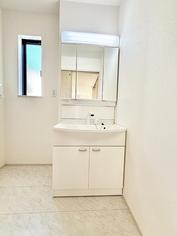 ■お洒落で清潔感のある洗面所