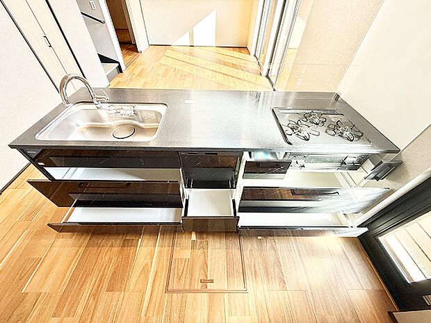 ■料理がもっと楽しくなる、快適なキッチン空間