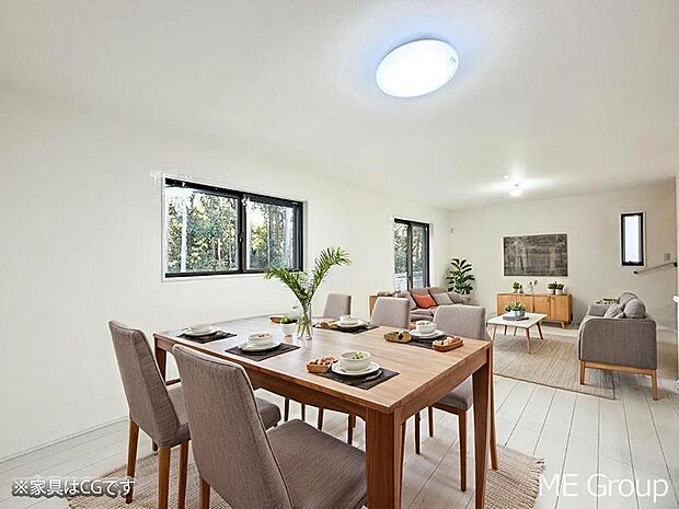 ■光と風を感じる、リラックスできる空間