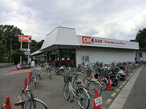 スーパー 700m オーケー 大和上和田店