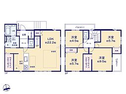 川崎市麻生区東百合丘4丁目2期 新築戸建 全1棟