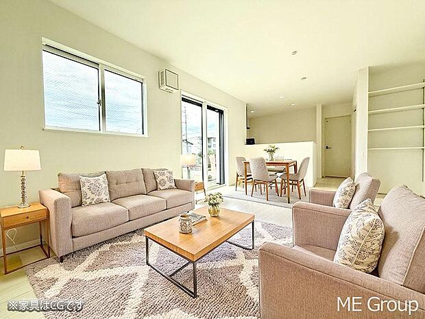 ■光と風を感じる、リラックスできる空間