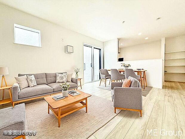 ■光と風を感じる、リラックスできる空間