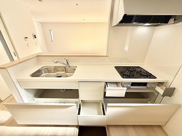 ■料理がもっと楽しくなる、快適なキッチン空間