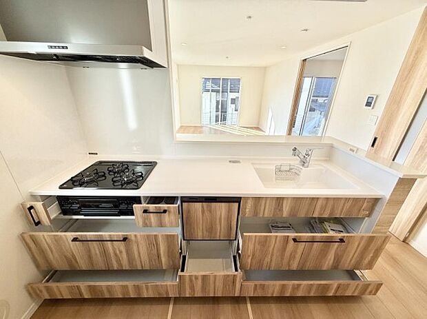 ■料理がもっと楽しくなる、快適なキッチン空間