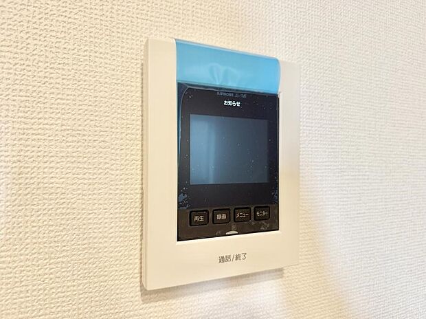 ■画面でしっかり確認でき防犯対策に最適