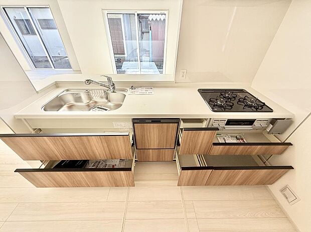 ■キレイに片付く、使いやすいキッチン