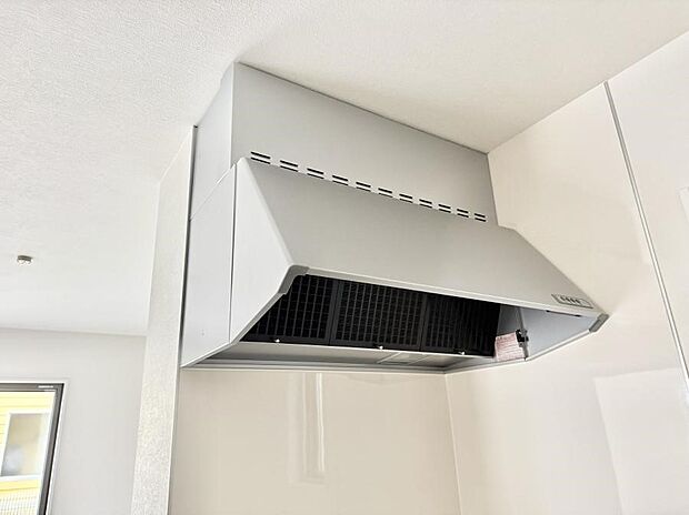 ■調理時の蒸気や匂いが換気扇に誘導され、効率的に排煙ができます。