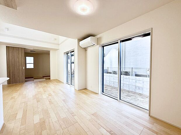 ■くつろぎと笑顔が集まる、心温まるリビング