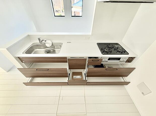 ■料理がもっと楽しくなる、快適なキッチン空間