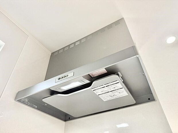 ■調理時の蒸気や匂いが換気扇に誘導され、効率的に排煙ができます。