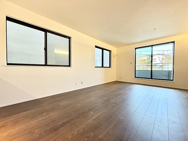 ■くつろぎと笑顔が集まる、心温まるリビング