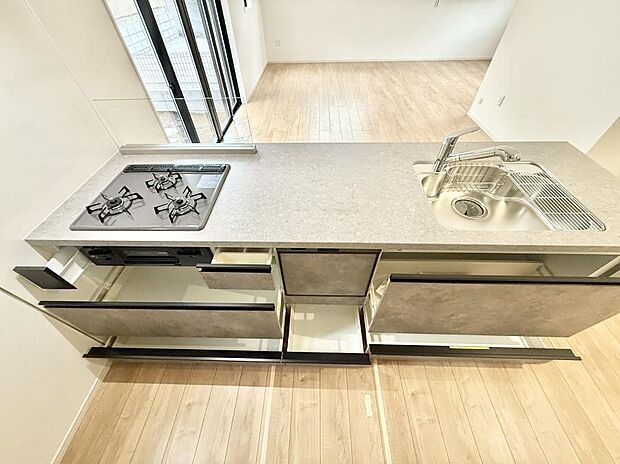 ■料理がもっと楽しくなる、快適なキッチン空間