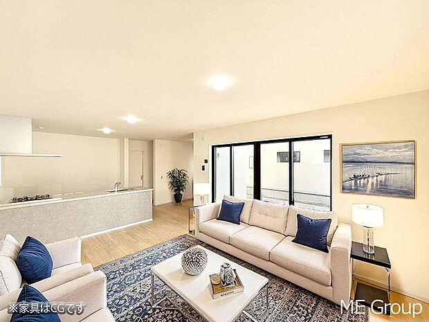 ■光と風を感じる、リラックスできる空間