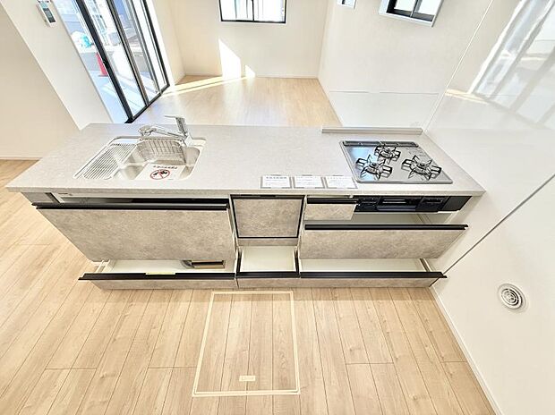 ■料理がもっと楽しくなる、快適なキッチン空間