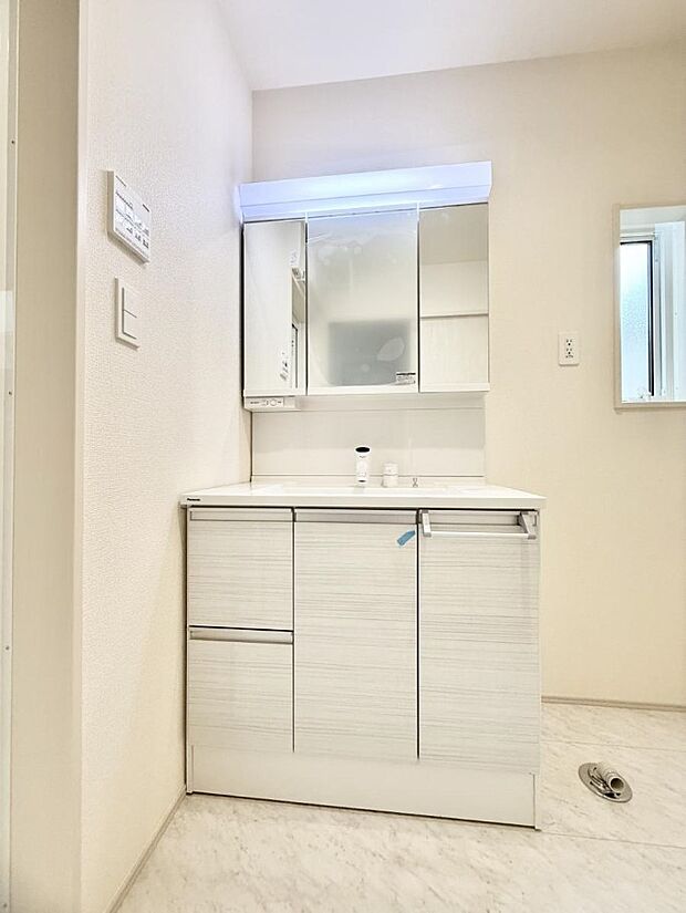 ■お洒落で清潔感のある洗面所