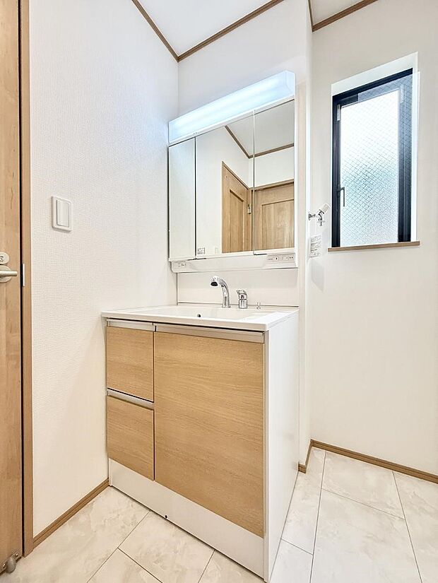 ■お洒落で清潔感のある洗面所