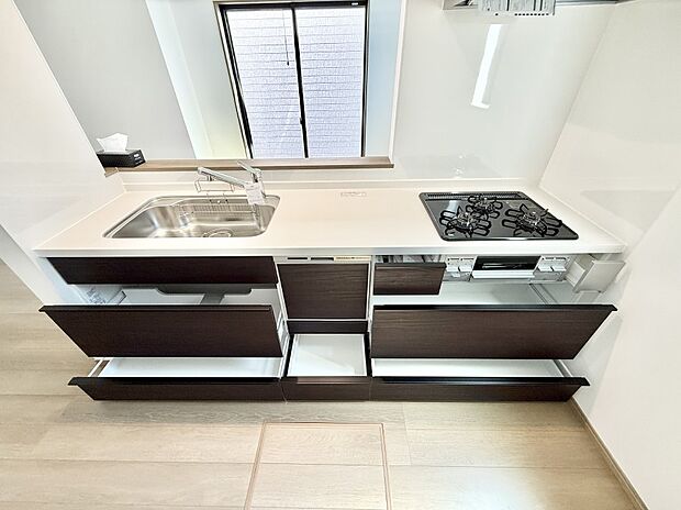 ■料理がもっと楽しくなる、快適なキッチン空間