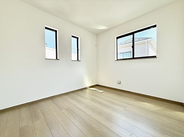 ■窓の配置や通気性の良い設計で部屋の空気がこもらず、常に新鮮な空気が流れます