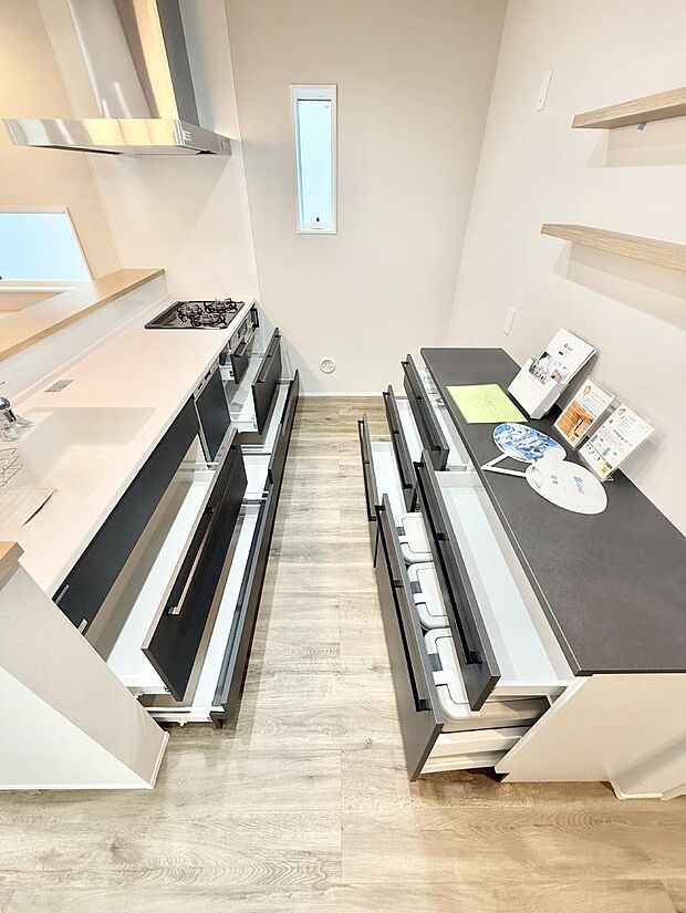 ■料理がもっと楽しくなる、快適なキッチン空間