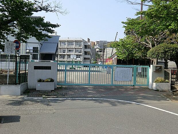 小学校 97m 横浜市立六浦小学校