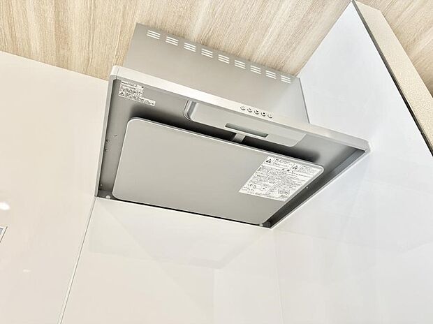 ■調理時の蒸気や匂いが換気扇に誘導され、効率的に排煙ができます。