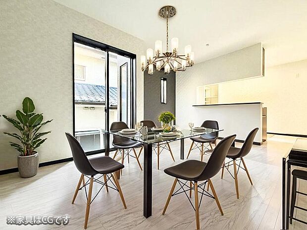 ■心落ち着く場所、ゆったり過ごせるリビング