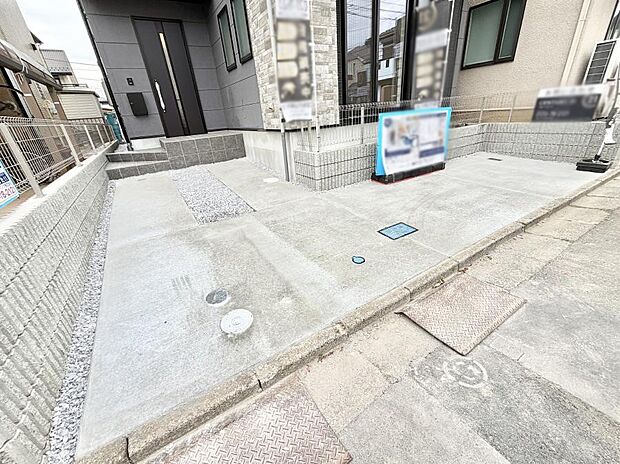 1号棟 ■快適な駐車スペースで安心