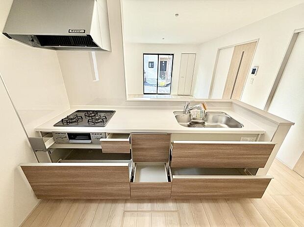 ■料理がもっと楽しくなる、快適なキッチン空間